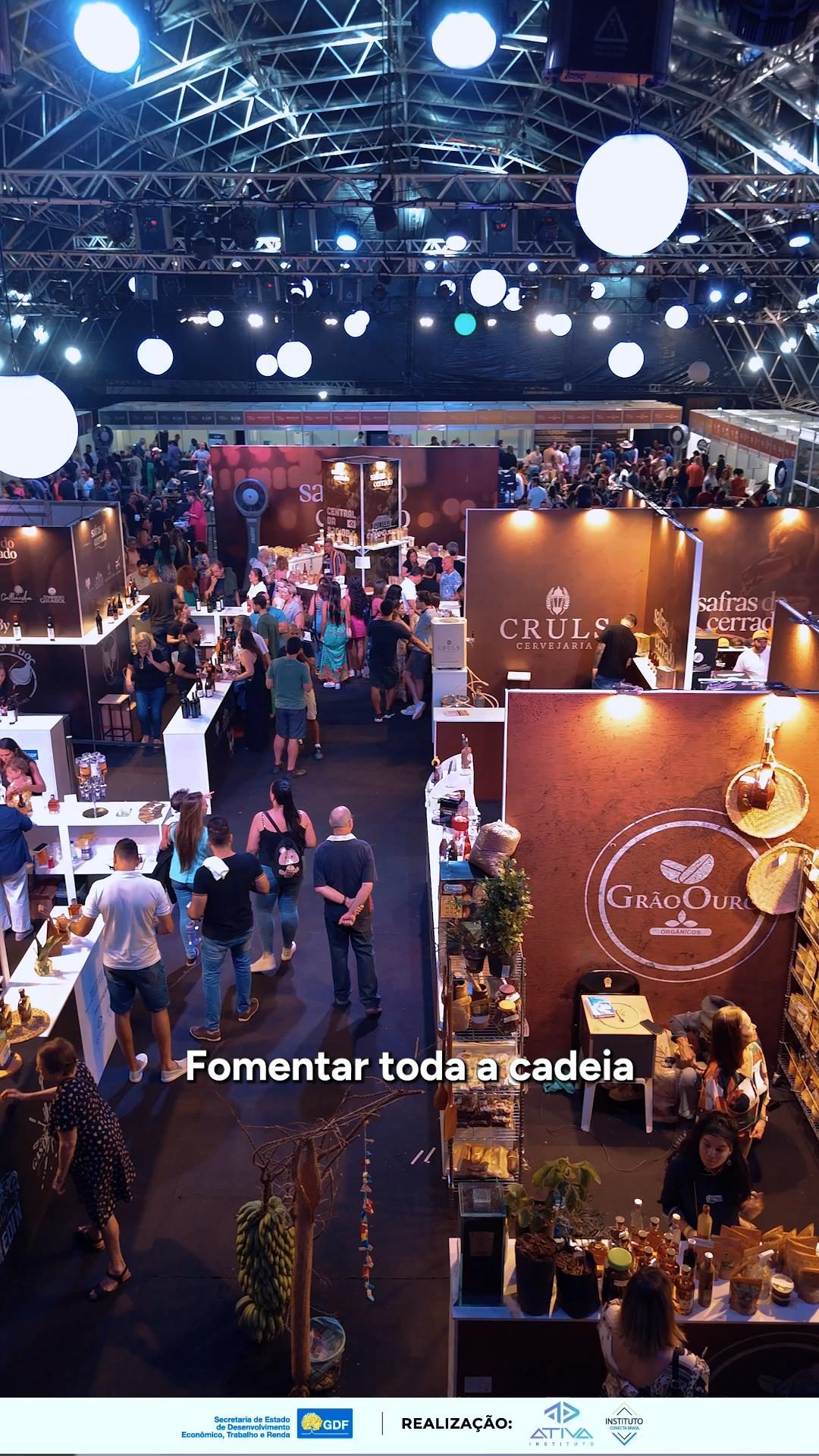 Público no pavilhão do Safras do Cerrado 2025